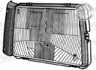 VALEO 084738 Headlight
